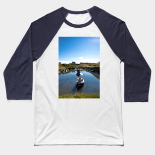 Seaton Sluice Summer Sunshine (2) Baseball T-Shirt